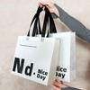 Clothing Store, New Styles, English Laminated Shopping Bags, Women's Handbags, Clothing Packaging Bags, Gift Bags