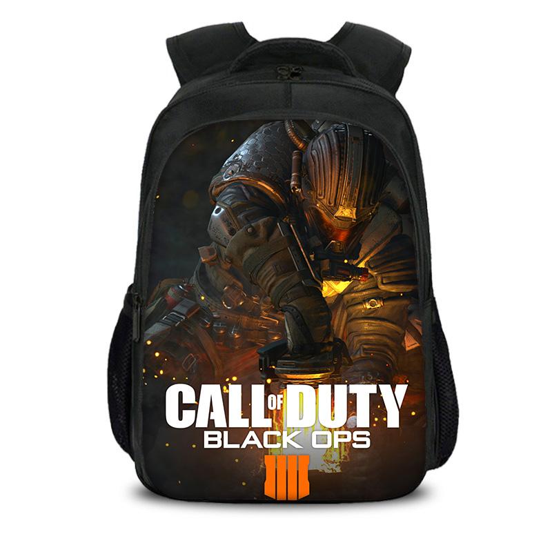 Call of Duty Double Layer Backpack Durable, Fashionable, Large Capacity School Boy and Girl Birthday Best Gift