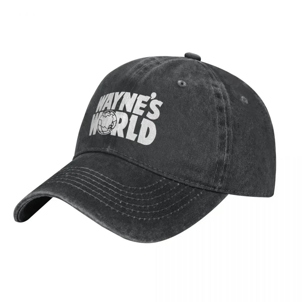 2026 Waynes World Baseballkappe Beliebte Komödie Kpop Rock Trucker-Kappe Atmungsaktiv Unisex Herren Mode Benutzerdefiniertes Logo Baseballkappen