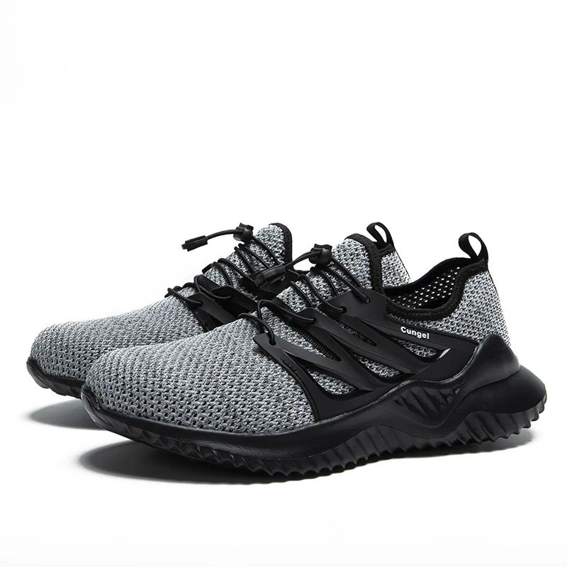 Scarpe antinfortunistiche con puntale in acciaio anti-schiacciamento e anti-perforazione Leggere Scarpe di Sicurezza da Lavoro Per Uomo Traspiranti Scarpe di Sicurezza Sportive Stivali da Lavoro