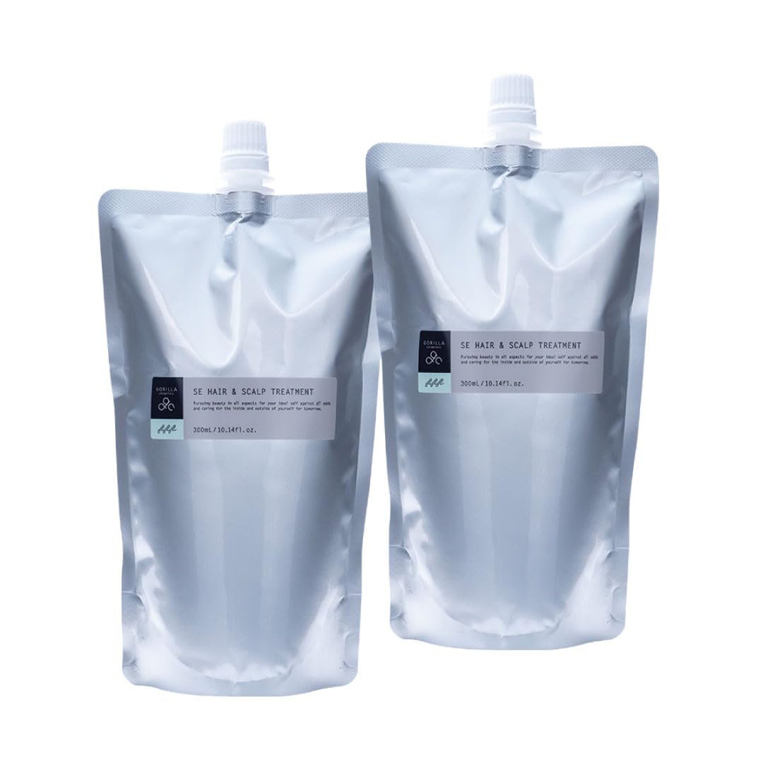 

[Set of 2] GORILLA COSMETICS SE Hair & Scalp Treatment Hair Treatment Scalp Care 300ml/2 bottles Men s Cosmetics Skin Care