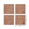 25pcs Butterfly Flower Themed Stamps Set Cute Expressions Weather Wood Rubber Stamp Cartoon DIY Craft Mini Wooden Stamps