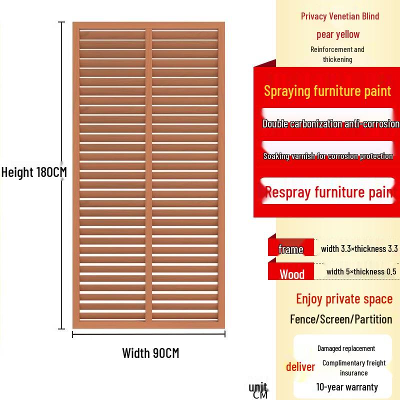 Anti-Corrosion Wood Garden Fence & Climbing Frame for Outdoor Spaces