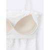 Gu By Uniqlo Brafeel Cropped Shirring Tube Top