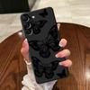 Butterfly Case for Samsung Galaxy A06 A20 A13 A05 A50 A70 A17 A30 A15 A10 A12 A40 A16 A04 Black Soft Phone Cover