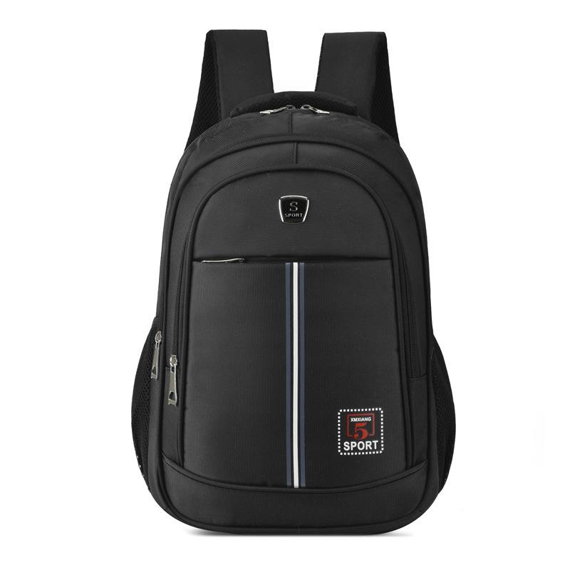 Schoolbag New Backpack Men's Leisure Outdoor Travel Bag Company Gift Can Print Logo Large Capacity Computer Bag