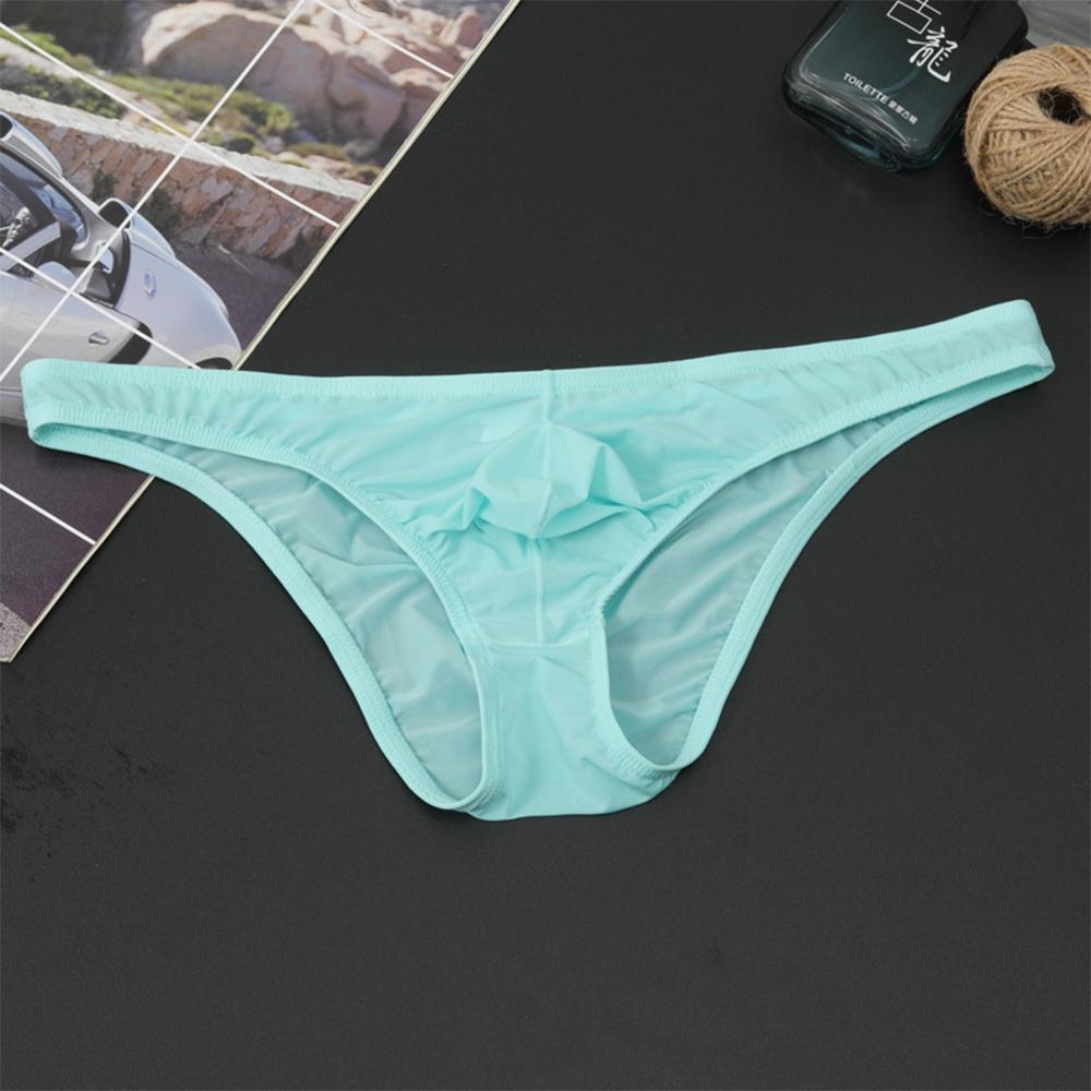 Men\'s Brief Male Underwear Mens Panties Milk Silk