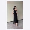 Premium temperament Spice girl suspender dress women's summer new slim and thin inner with small black skirt