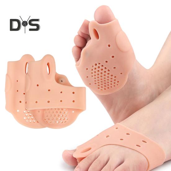 1 Paar Zehentrenner zur orthopädischen Ballenzehen-Fußausrichtung, Zehenabstandshalter, Begradiger, Schmerzlinderung, Schuheinlagen für Plantarfasziitis und Hühneraugen