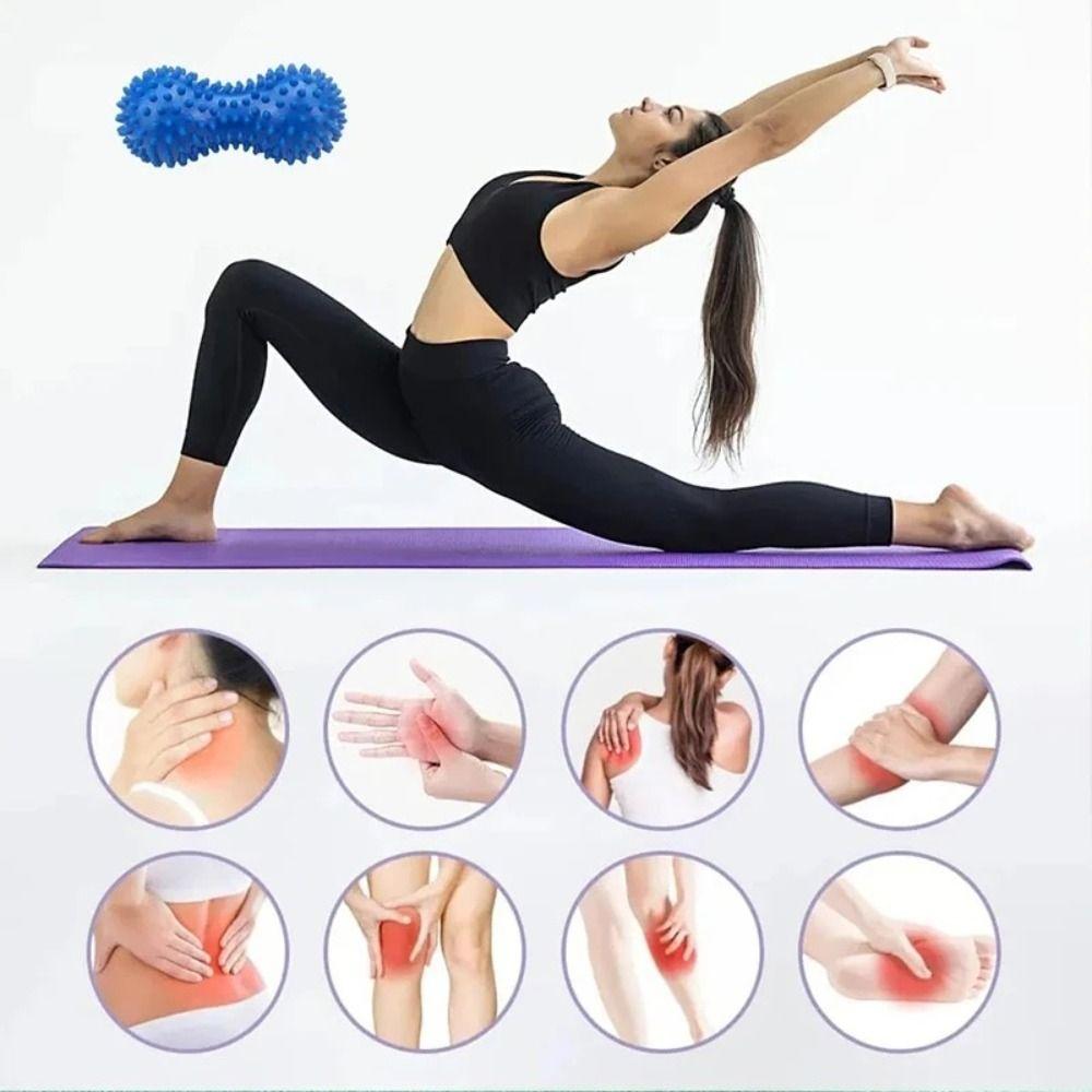 Muscle Relaxation Foot Massage Roller Inflatable Hedgehog Massage Ball  Sports Fitness