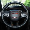 3X Steering Wheel Emblem Frame Trim Decor Ring for Dodge Challenger Charger 15+