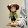 Pippa Potato Doll 24cm Vinyl Figurine Curly Red Hair Green Plaid Outfit Collectible Toy Home Decor Girl Birthday Surprise Gift