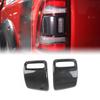 2pcs Carbon Fiber Style Door Handle Bowl Rear Tail Light Cover Trim Rear For Dodge Ram 1500 2018
