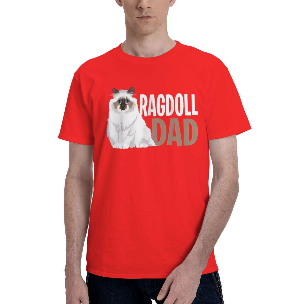

Cat Owner Lovers 100 Cotton Casual Breathable Confortable Manga Funny Mens TShirt Men TShirt S