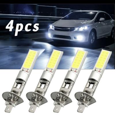 Ultra White H1 LED Headlight High Low Beam Light Bulbs Vehicle Lamp Fog Light Bulbs Car Lights Accessories Parts 100W