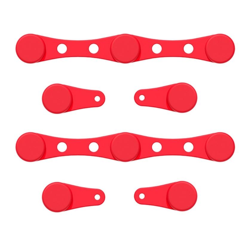 2 Set Air Fryers Silicone Magnetic Buckle for Securing Paper and Preventing Burns in High Temperature Environments
