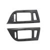 NEW-1Pair Car Interior Dashboard Center Console Air Vent A/C Outlet Frame Cover Trim Carbon Fiber Replacement For Pajero 2007-20