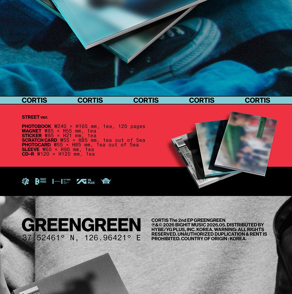 [POB] CORTIS [GREENGREEN] 2. EP-Album
