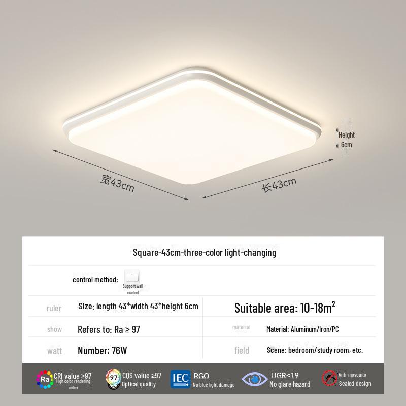 

Премиальный комплект потолочных светильников полного спектра для гостиной и спальни