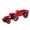 1/18 Scale Alloy Farm Retro Tractor Toy, Clear Structure Safe Alloy Engineering Vehicles Toy for Kid's Toy for Collection