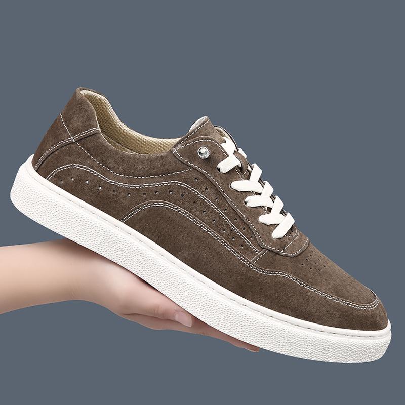 Fashion Leather Shoes For Man Genuine Leather Casual Shoes Fashion Business Oxford Shoes High Quality Designer Work Shoes