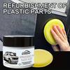 Car Plastic Polishing Wax, Maintenance Care Agent, Tires Prevent Cracking and Aging, Restore Interior/seat Gloss