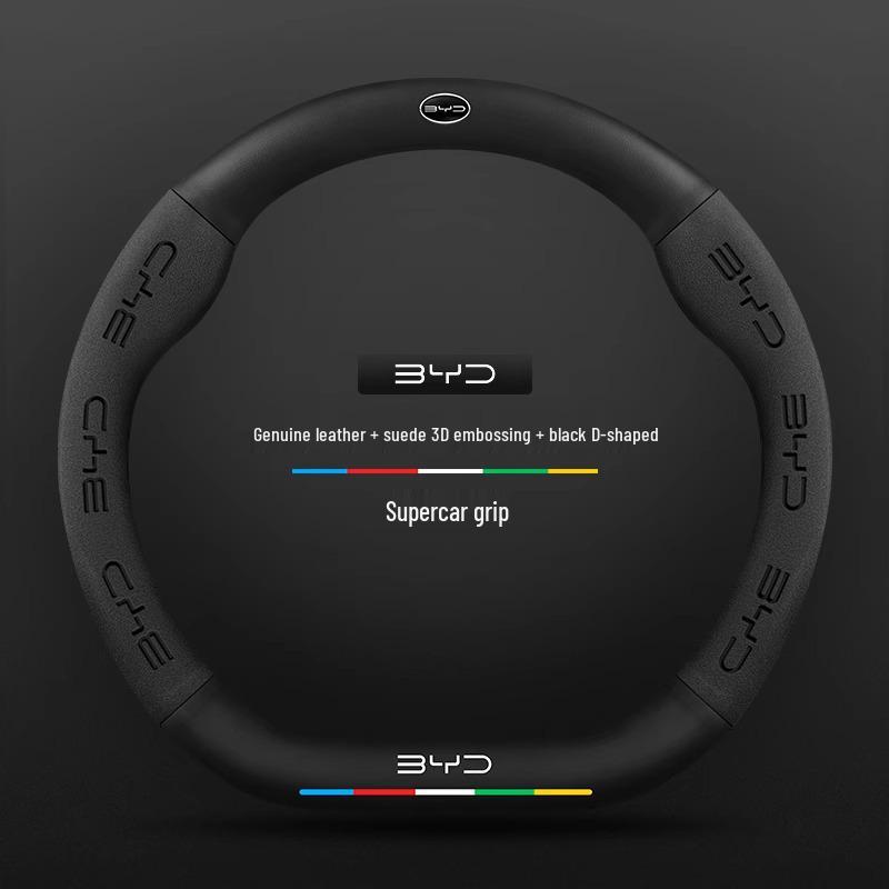 Funda de Volante de Ante para Modelos BYD: Song Pro, Qin, PULS, Tang MAX, Han, Yuan, F3, F6