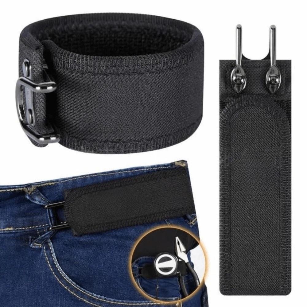 Adjustable Hook Elastic Belt Metal Hooks Hook Waist Belt Buckleless Belt  Apparel Accessories