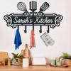 Custom Metal Wall Hook Key Holder for Kitchen, Mother's Day Gift for Grandma, Farmhouse Decor