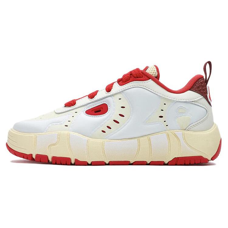 FILA Melt Skate Shoes  White Red  Women s F12W413205FCA 35.5