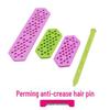 Seamless Heat-Resistant Perming Rods & Anti-Crease Hairpins with Pads for Salon Hairdressing
