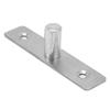 Door Pivot Hinge Accessory Thick 201 Stainless Steel Glass Door Hardware Fittings