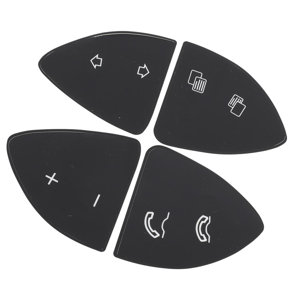 Lenkradtasten Reparatur Aufkleber Hohe Haftung Ersatz Für Benz S-Klasse W220 CL-Klasse C215 CL 500 600