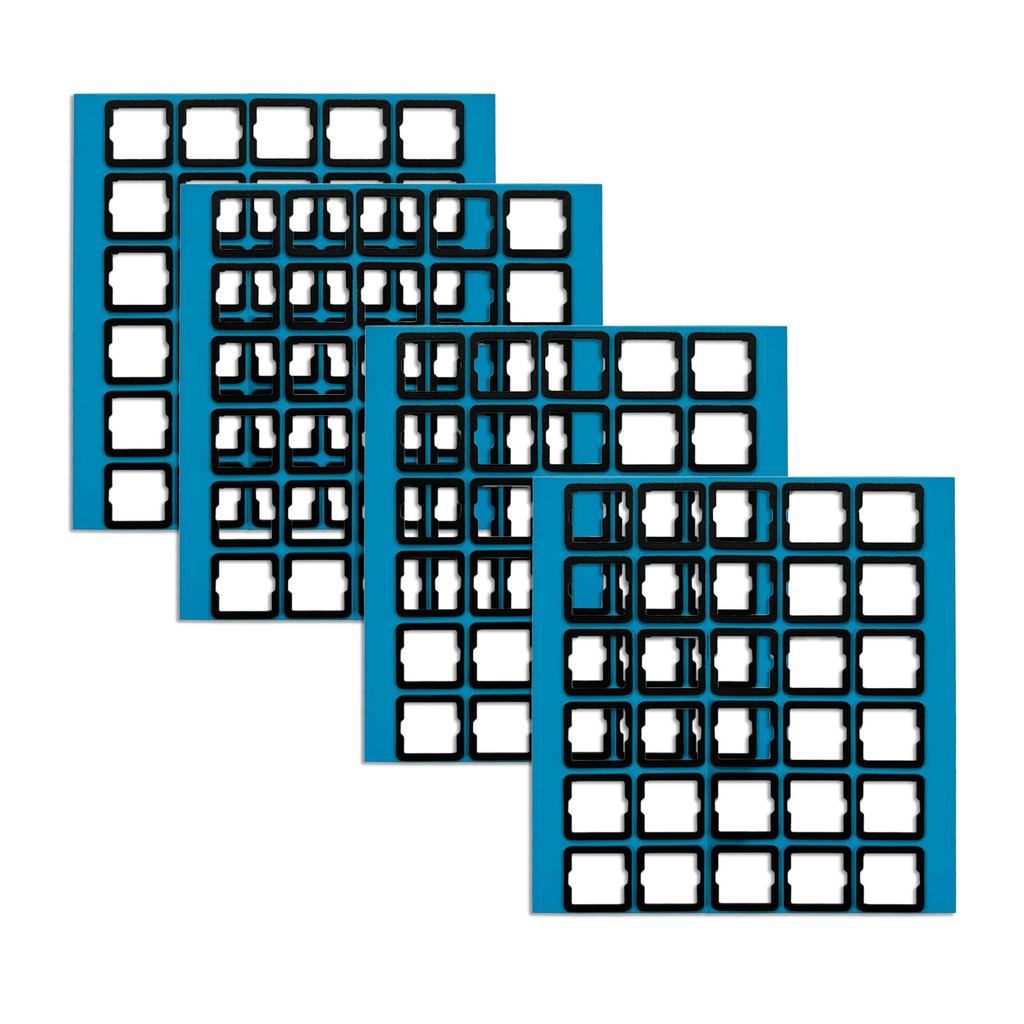 Nálepky na prepínače PCB Pad Pena EVA PE PORON Materiál pre Mechanickú Klávesnicu Gasket Zlepšenie Kvality Zvuku
