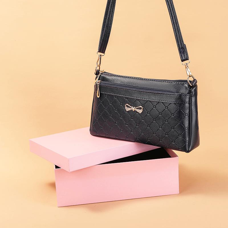 Muttertasche, Große Kapazität Tasche für Frauen mittleren Alters, Bedruckte Trendige Einzelschulter Crossbody-Tasche vom Straßenstand für Frauen