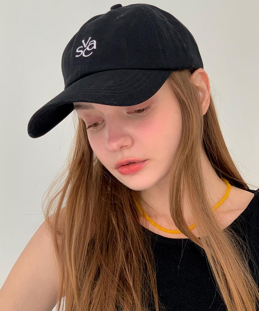 Baseukala Vasc Logo Stitch Embroidered Ball Cap Black