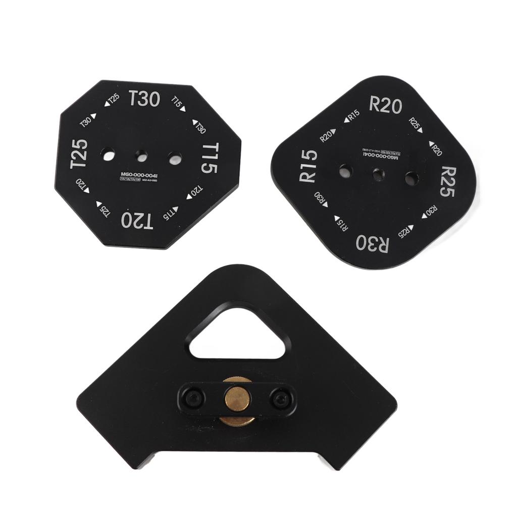 Eckenradius-Frässchablonen Aluminiumlegierung Langlebiger Fräser Frässchablonen für Holzbearbeitung