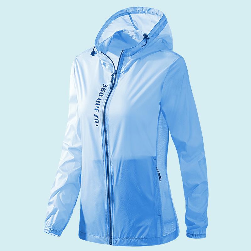 Women's ice silk sunscreen clothing is light and breathable in summer, UV protection is loose and thin, and daily leisure can be versatile fashion