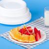 PYTHONIC 6-inch Round Disposable Plastic Plates