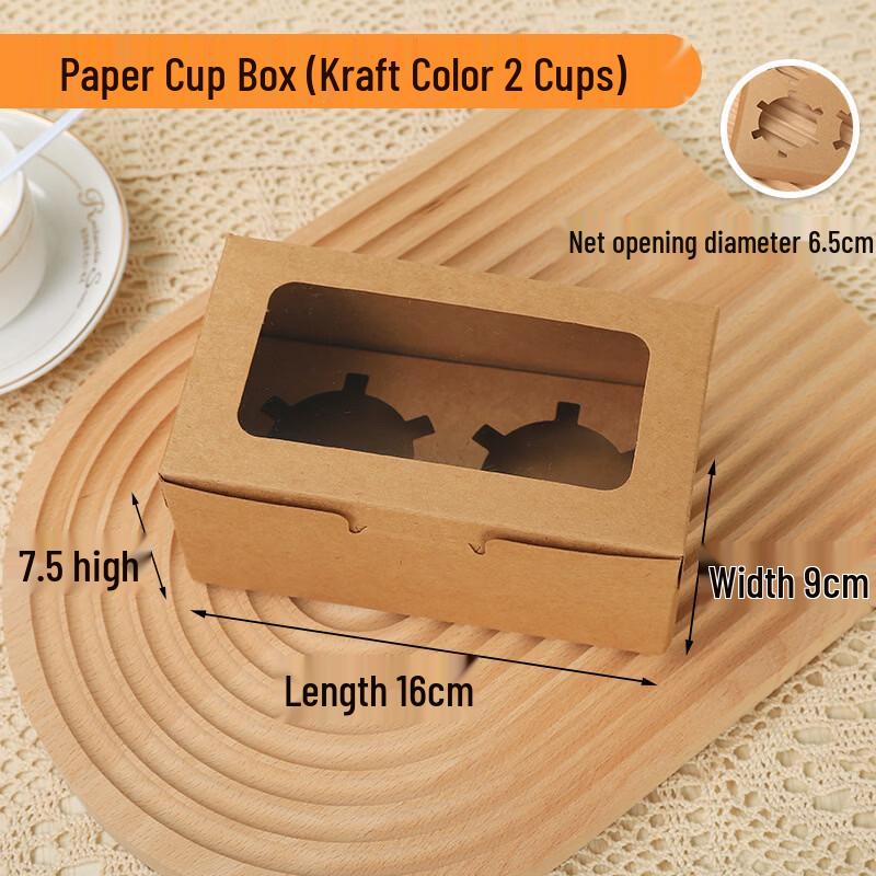 WS Cupcake and Muffin Packaging Boxes