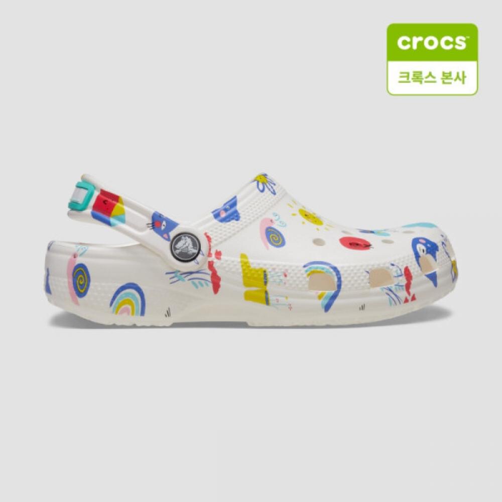 Crocs Classic Doodle Print Clog Kids 210356 94s