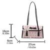 French Bow Shoulder Bag PU Underarm Bag Casual Armpit Bag  Daily