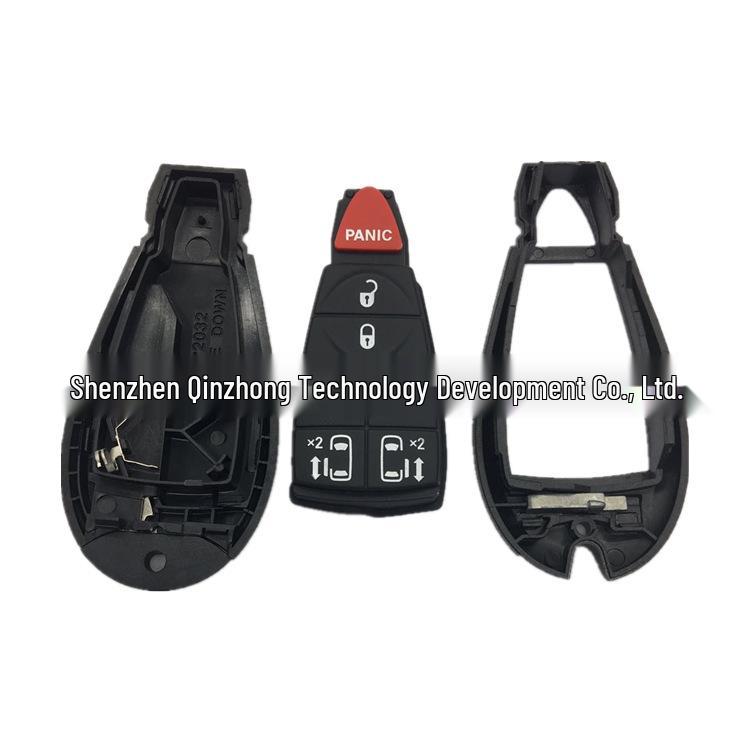 Compatible All-Button Chrysler Smart Car Key Shell