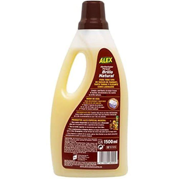 Lustrant - ALEX - 1500 ML - Pour parquet - Brillance optimale - Utilisation intérieure