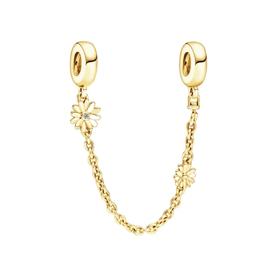 Altın Kaplama Parlak Charm Boncuk Kolye Ucu Orijinal Yılan Bakır Bileklik Kolye Boncuklarına Uyar Kendin Yap Takı Kadın Hediye