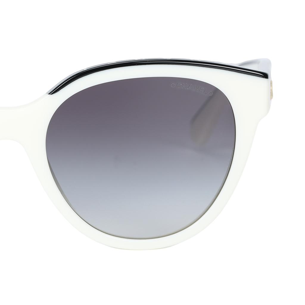Chanel Logo Acetate Butterfly Sunglasses Women sunglasses White S6A71339X08101S6361