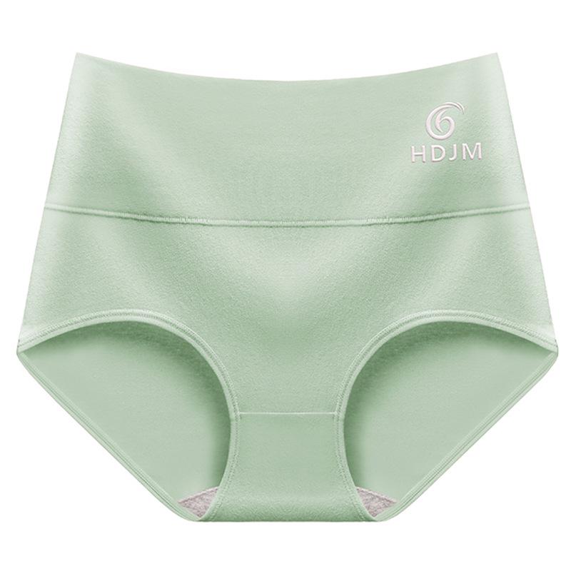 Big Red Plus Size Women's Graphene Cotton Antibacterial Briefs - Medium High Waist, High Elasticity, Tummy Control Panties