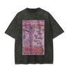 Character Printed Men's Summer Trendy Casual Wear Street Style Anime Printed Cotton T-shirt