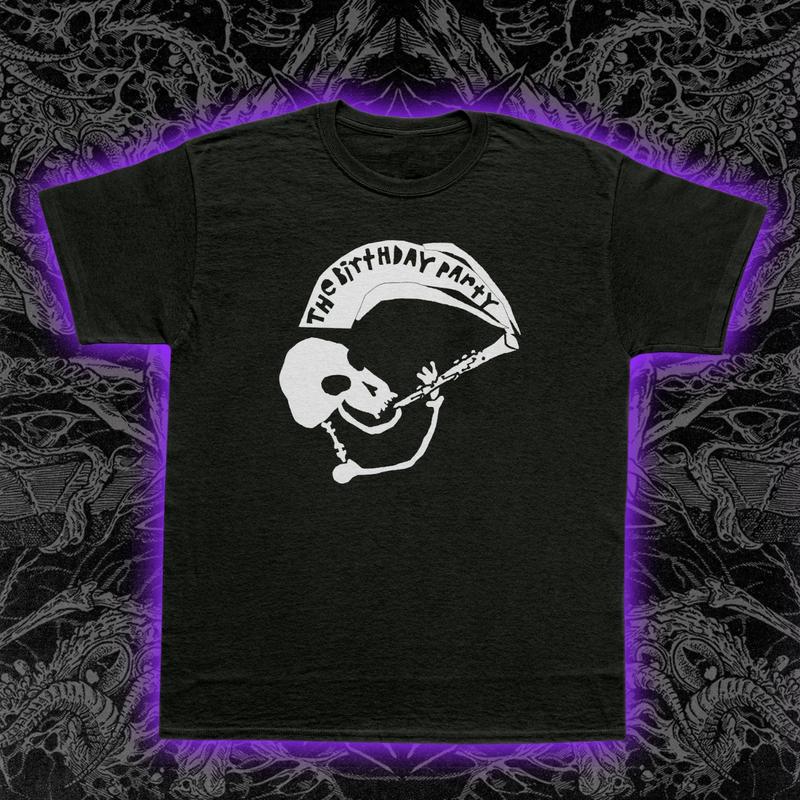 The Birthday Party Nick Cave T-Shirt Post-Punk Goth Rock Alt Music Unisex T-Shirt XXXL