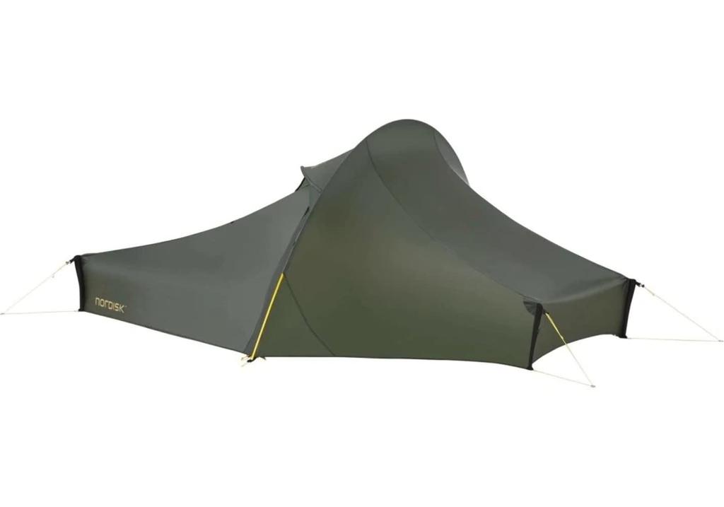 NORDISK TELEMARK 1LW Outdoor Camping Forest Green Japanese 151010 SI-ALM 1-Person Tent, (Official Product)